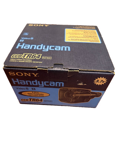 Sony video camcorder ccd tr64 - video,