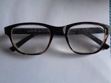 Lesebrille schwarzes-braues Gestell +3,0