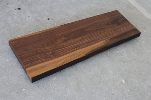 Platte nussbaum massiv - nussbaum,