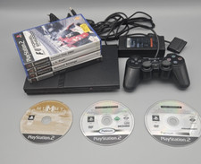 Sony PlayStation 2 - SCPH-77004 - Ps2 Slimline - Konsole + Controller und Spiele