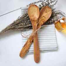 2 Stück  Kochlöffel oval