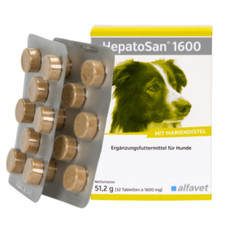 HepatoSan 1600 Lebergesundheit Hund 32 Tabletten