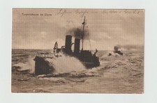Kriegsschiff motiv - ak,