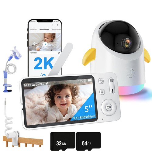3mp zoll babyphone - zoll, mit
