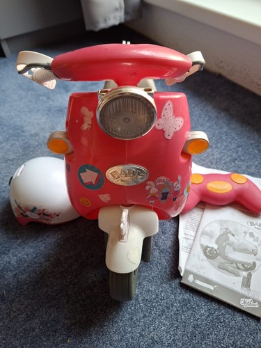 Baby born city scooter - rc, rosa