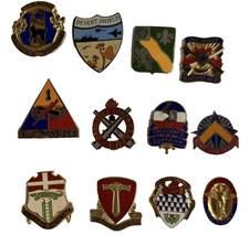 12 US Army Konvolut Unit Crest