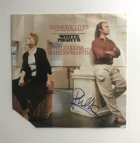 Phil collins signed - signed, /