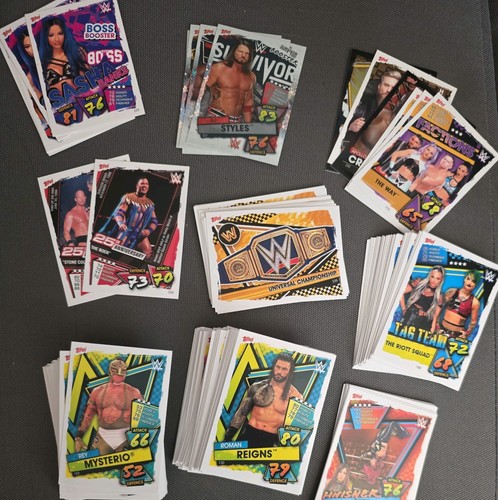 Wwe cards topps slam - slam, attax