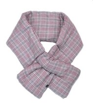 Damen Herren Schal Kariert Uni