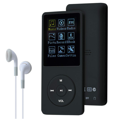 Mp3 player 8gb schwarz 2000 - mp3,