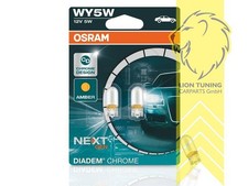 OSRAM Blinkerbirnen Blinker Birne Diadem Chrom  5W w5w 21W BAU15S PY21W