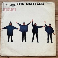 BEATLES - HELP - 1965 - UK press - Parlophone PMC 1255 mono