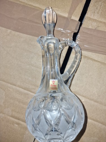 Bleikristall karaffe mit - bleikristall,