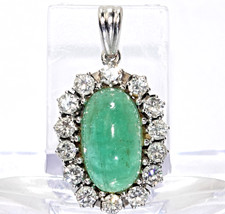 Anhänger antik Smaragd 12,5ct