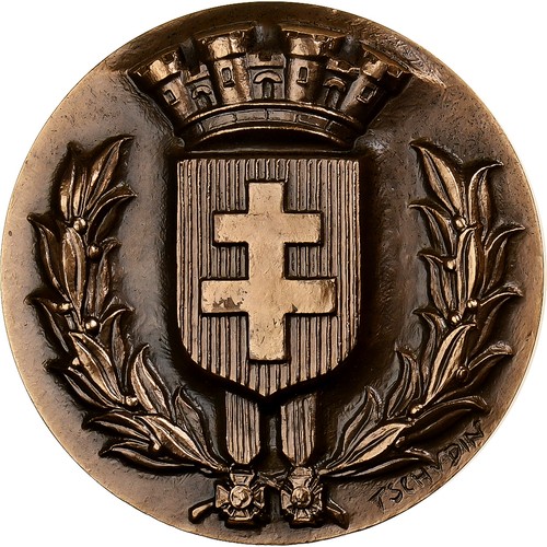 Frankreich medaille ville de - frankreich,,