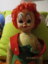 Lustige harlekin clown - clown,