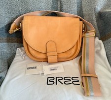 BREE Stockholm 29, Schulter-/Crossover-Tasche Leder, Farbe Nature / Rosa