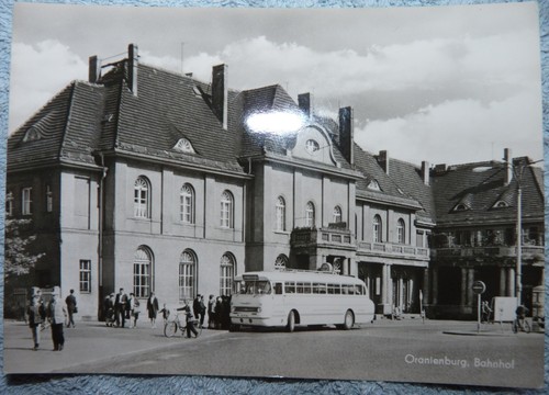 Oranienburg bahnhof postkarte - oranienburg,