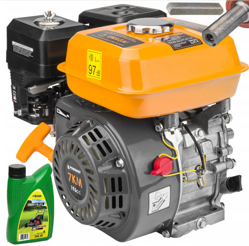 Benzinmotor ohv 7ps - benzinmotor, 19mm