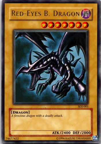 Red eyes black - dragon, sdj-001