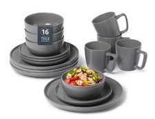 Geschirr Set Timula grau 16