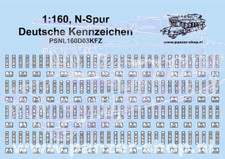 Deutsche Kennzeichen Decals