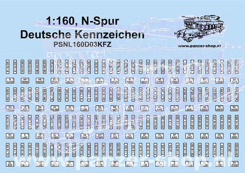 Deutsche kennzeichen decals - deutsche,