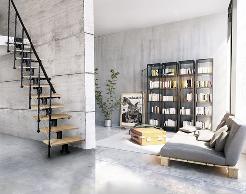 Mittelholmtreppe dixi aus - dixi,