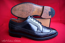 Allen Edmonds Pferdeleder Shell Cordovan US Size 9 E Mac Neil Black Cordovan Top