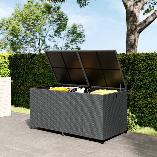 Rattan auflagenbox 650l - rattan,