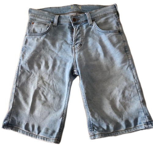 Shorts von mustang blau - shorts,