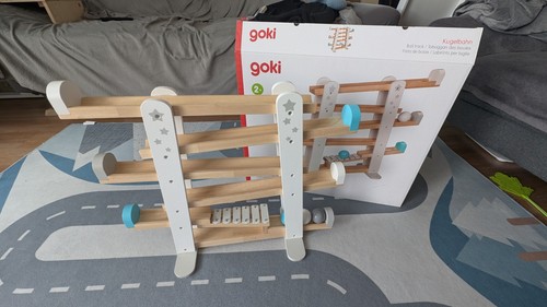 Goki holz kugelbahn mit - goki,