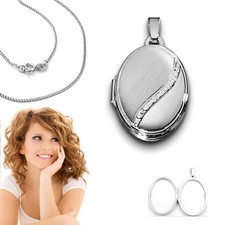 Frauen Weißgold 375 Medaillon