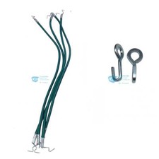 NSU Quickly N 51 ZT Kleiderschnur Set mit Haken Rockschutz Ur Quickly