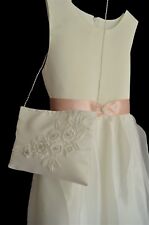 Täschchen Tasche WAHL creme zu Kommunionkleid Brautjungfer Brautkleid neu