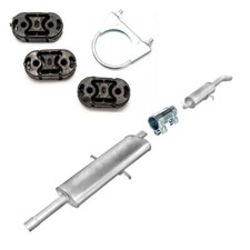 Komplette Auspuff für Chrysler Grand Voyager 3.3i+3.8i lange Radstand+ Anbausatz