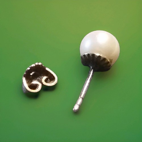 Perlenohrstecker 585 gold - 585,,