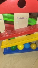 Eichhorn Kugelbahn Holz Kleinkinder Bunt Holzspielzeug