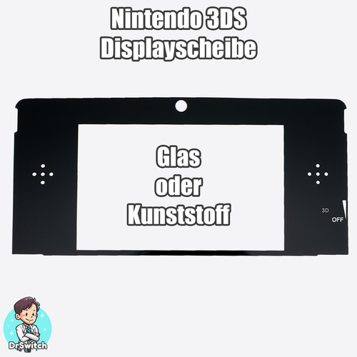 Nintendo 3ds displayglas - 3ds,