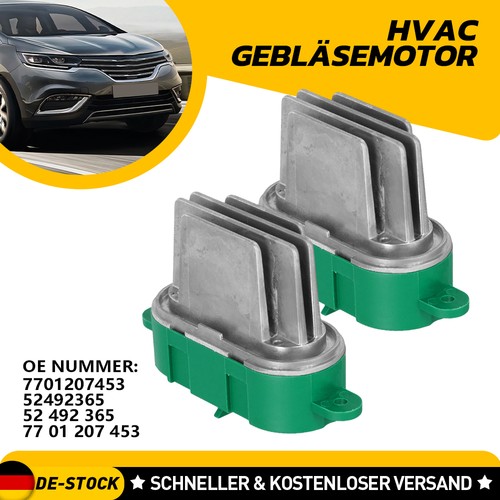 7701207453 heizung gebläse - 2*,