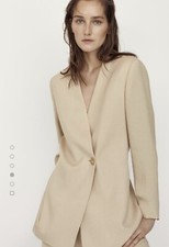 Massimo dutti long blazer gr - ,