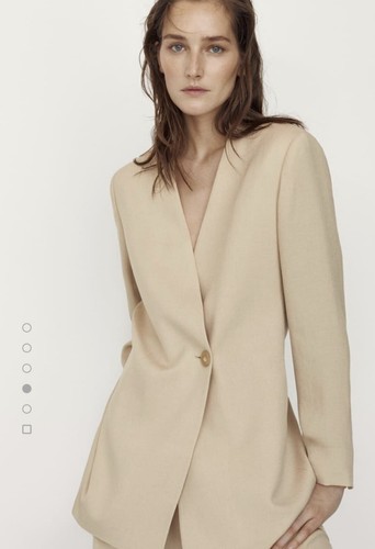 Massimo dutti long blazer - massimo, gr