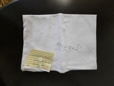 Leinenstoff -  Konvolut - genähte Säcke mit Klett - etwa 7 Quatratmeter Stoff