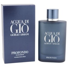 Giorgio Armani Acqua di Gio Profondo 125 ml EDP Eau de Parfum Spray old Version