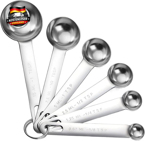 Stück messlöffel set - 6, messlöffel-set