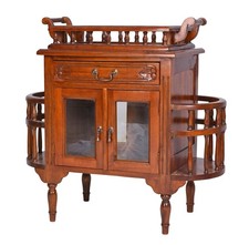 Barwagen Mahagoni Hausbar