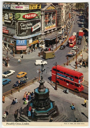 London picadilly circus - ak, london,picadilly
