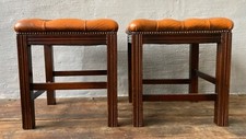 Vintage hocker chesterfield - vintage,