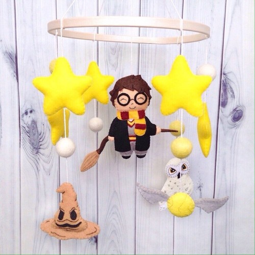 Harry potter baby - mobile, filz