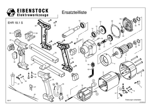 Eibenstock ersatzteile für - ersatzteile,
